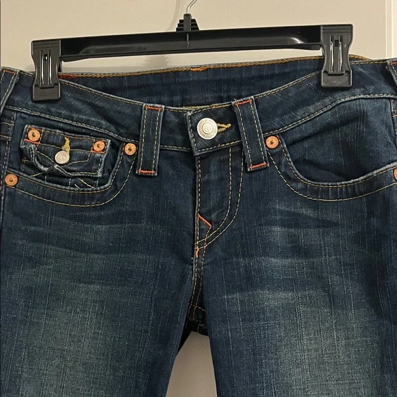 True Religion Indigo Flare Jeans - Picture 3 of 7